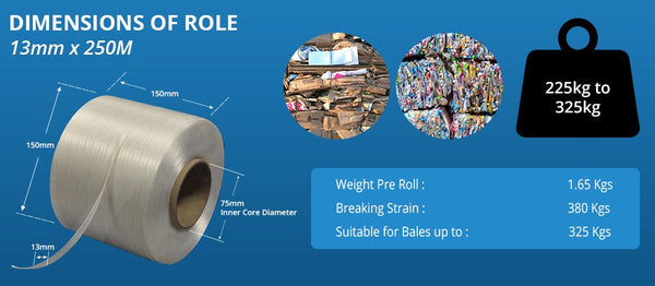 baling tape guide 13mm