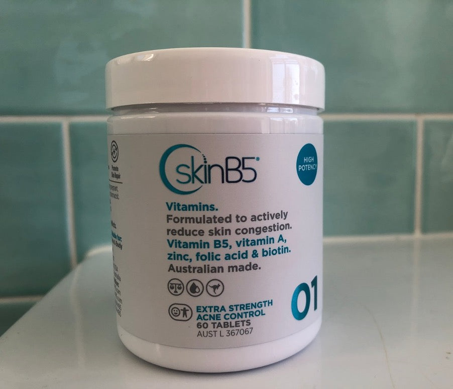 SkinB5 Extra Strength Acne Control Vitamins