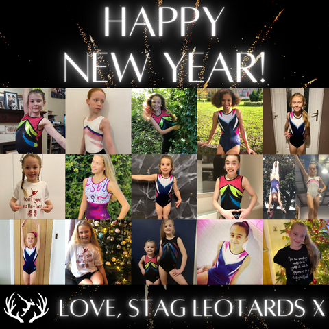 Happy New Year Love From Stag Gymnastics Leotards