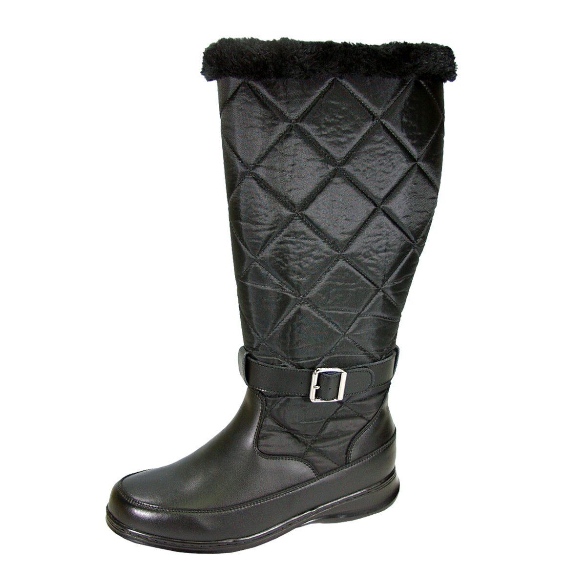 ladies snow boots wide width