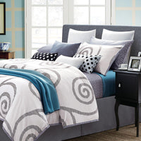 Jacquard Duvet Cover Sets 7 Piece Sara