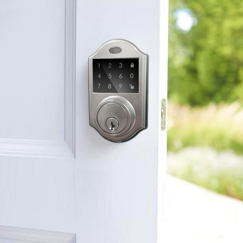 auto lock keypad deadbolt