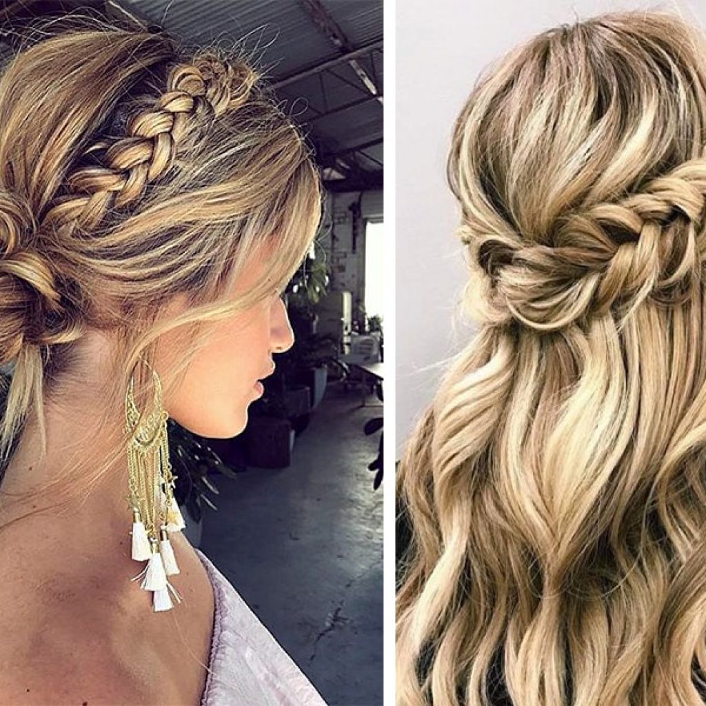 21 Gorgeous Boho Wedding Hairstyles  WedBoard