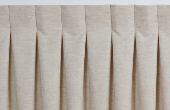 Inverted Pleat Curtain Heading