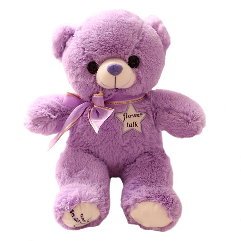 big purple teddy bear for sale