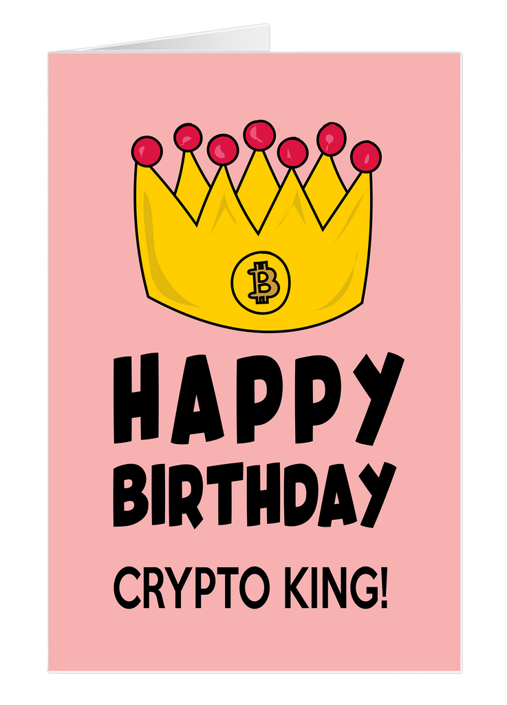 crypto birthday card