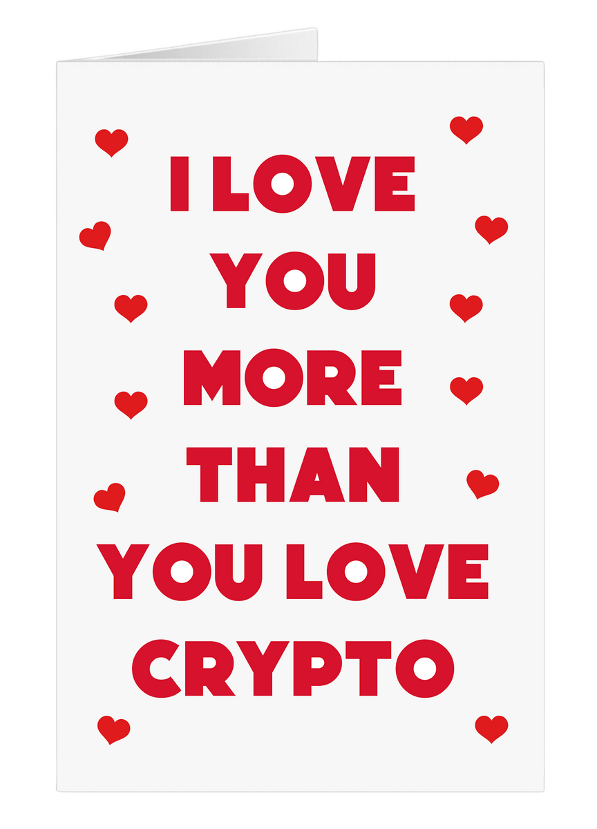 crypto valentines card