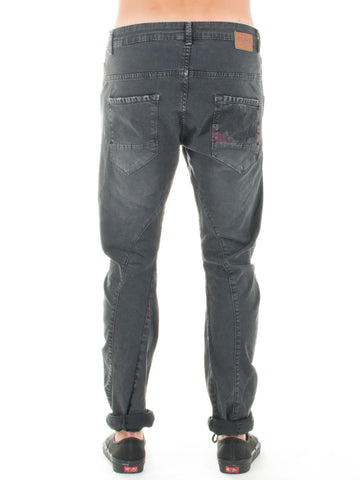 jeans, uomo, modello, twisted, cavallo, basso, nero, autunno, inverno, 2015, reway jeans, rumjungle italia, man, denim, trousers, fall, winter, rumjungle, italia