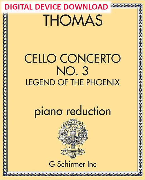 Cello Concerto No. 3, Legend of the Phoenix - Digital (Not Printable)