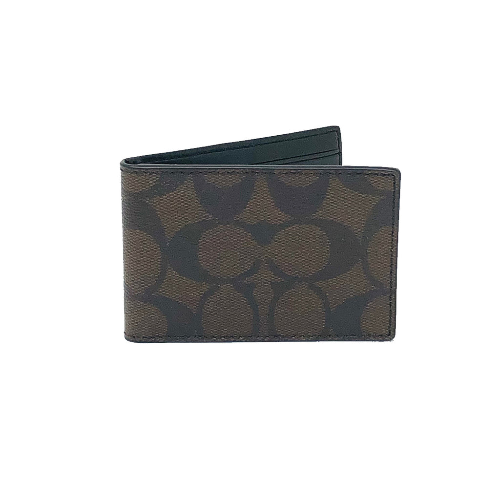 coach men card holder