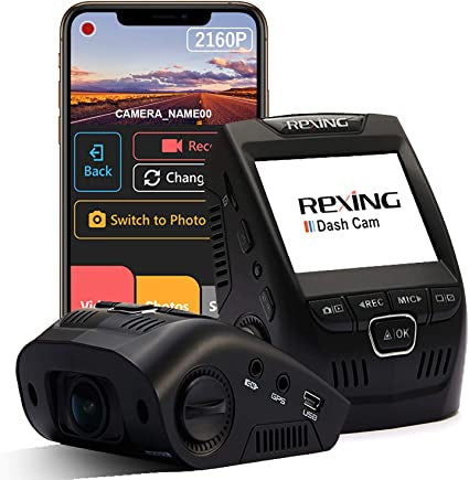 Rexing Cabin View Camera for V5 Premium 4K Modular Capabilities Car Dash Cam 1080p