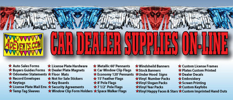 car dealer supplies on-line