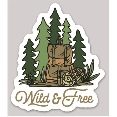 Backpacker Sticker