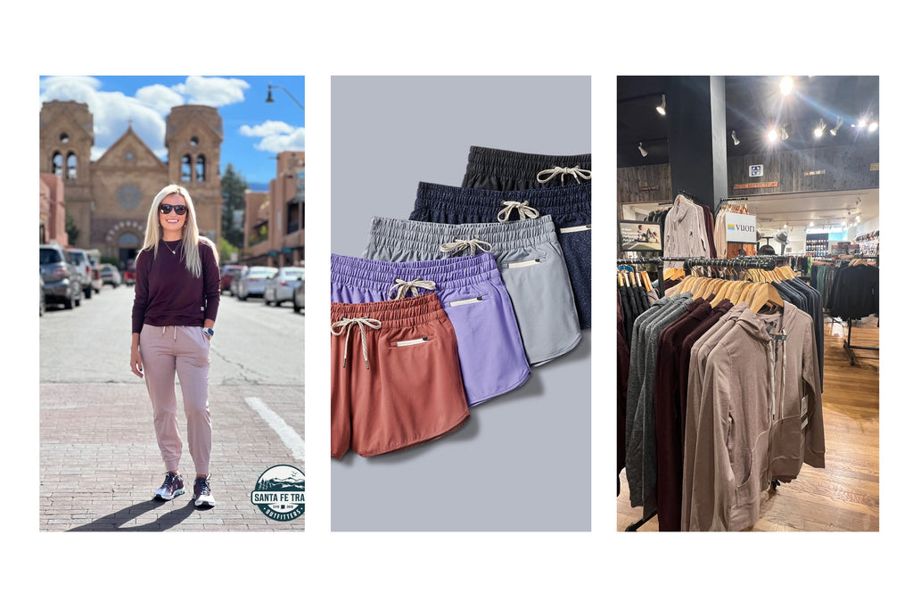 Vuori Clothing in Santa Fe for Women and Men - Jogging, Work-Out, Yoga —  Santa Fe Trail Outfitters