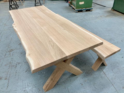 Live Edge Oak Table