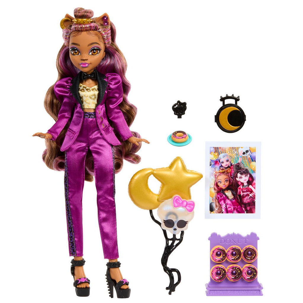 PRÉ-VENDA Boneca Monster High Clawdeen Wolf Howliday - Mattel