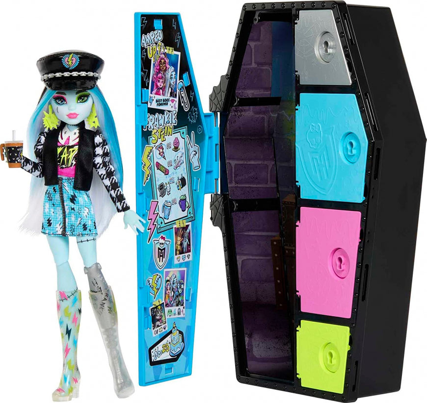 Mattel Monster High Skulltimate Secrets Neon Frights Frankie Stein