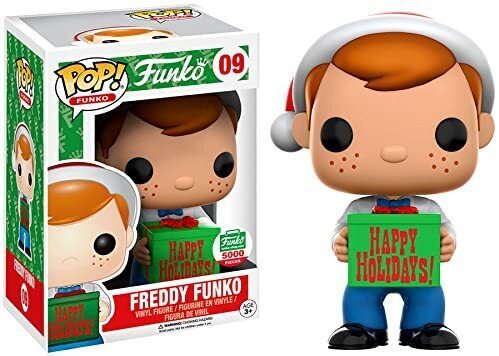 Funko POP! Games: Five Nights at Freddy's: Holiday Season Santa Freddy  4.35-in Vinyl Figure