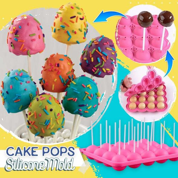 20 Cake Pops Silicone Mold Jevanna