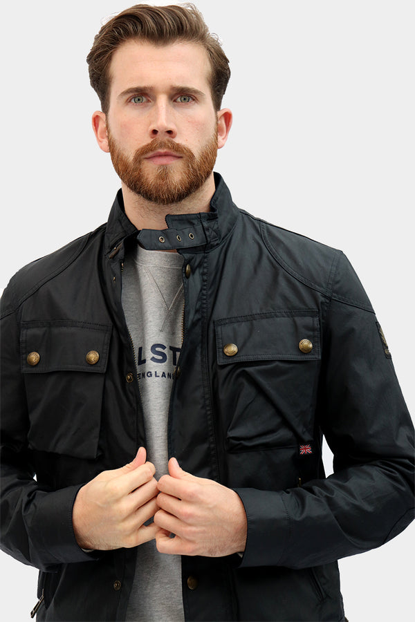 belstaff racemaster navy