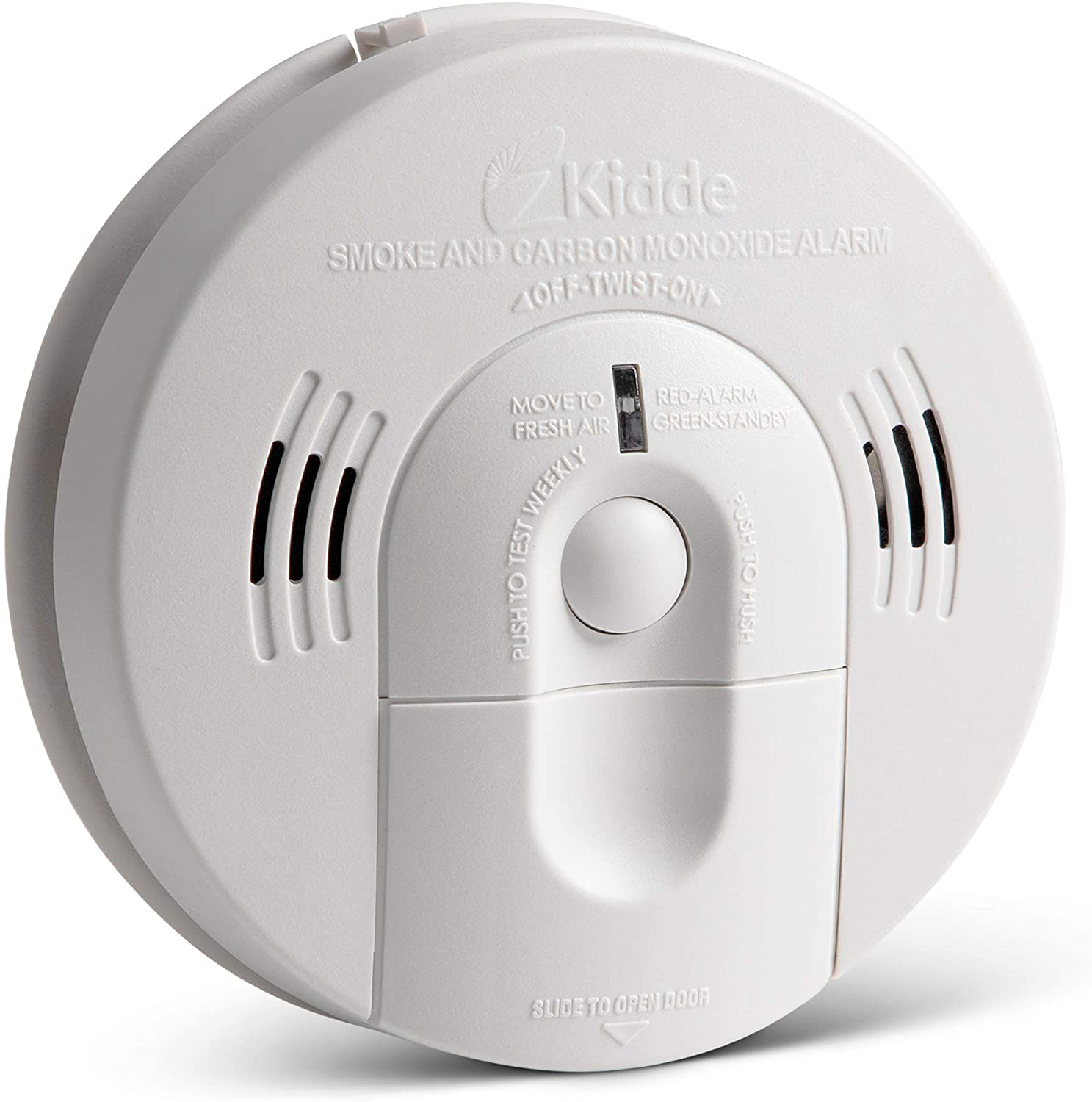 Kidde Smoke & Carbon Monoxide Detector, Battery Powered, Interconnect Combination Smoke & CO Alarm, Voice Alert