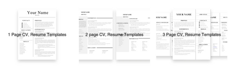 Modern Resume designs