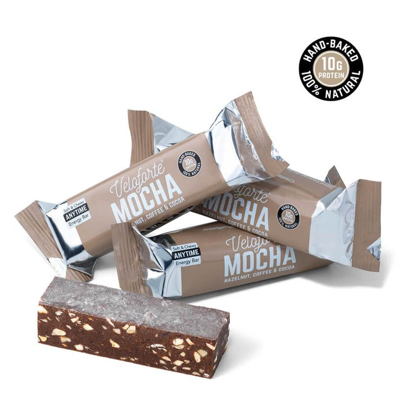 The Cycle Collective VELOFORTE MOCHA PROTEIN BAR - HAZELNUT, COFFEE & COCOA