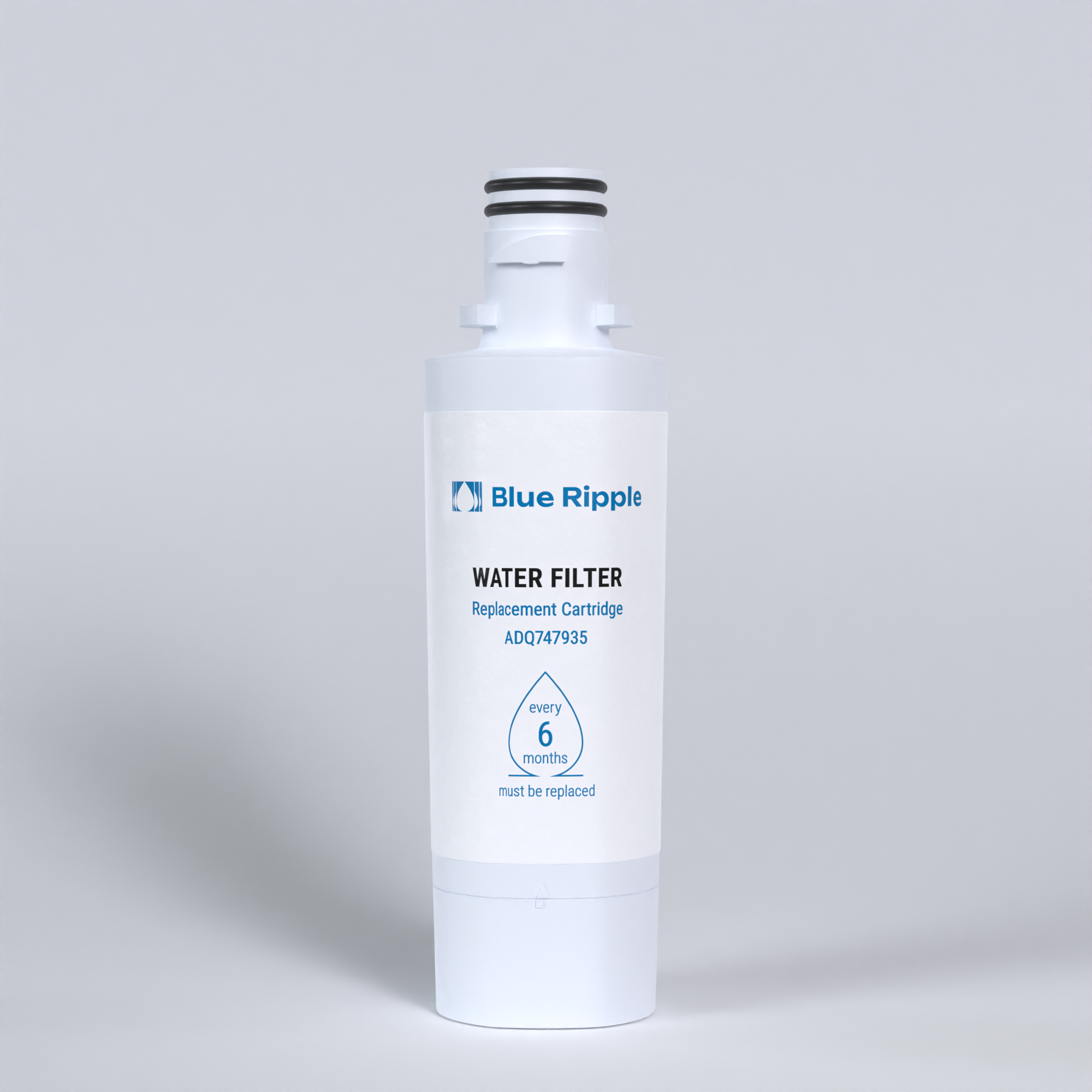 LT 1000P Ice & Water Refrigerator Filter ADQ747935, ADQ74793501, ADQ747935, Blue Ripple - Refrigerator Filter Store product image