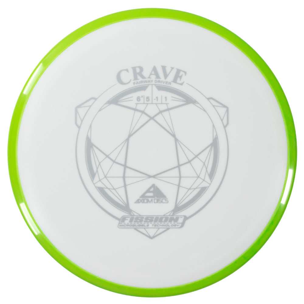 Axiom Fission plastic Crave disc golf disc