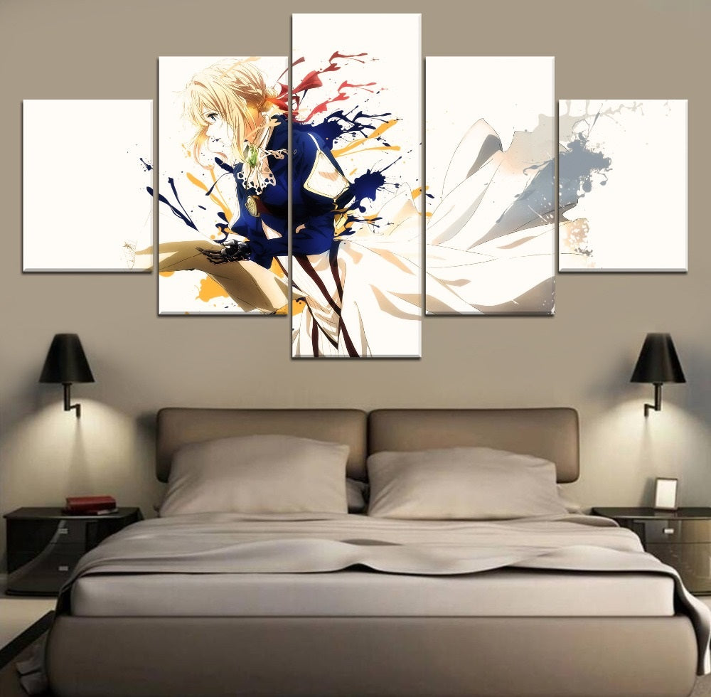 Violet Evergarden Artistic Wall Canvas