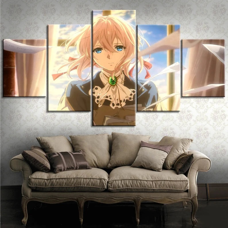 Violet Evergarden Wall Art Canvas