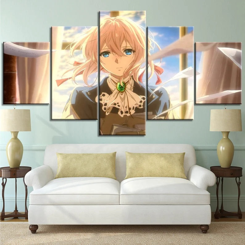 Violet Evergarden Wall Art Canvas