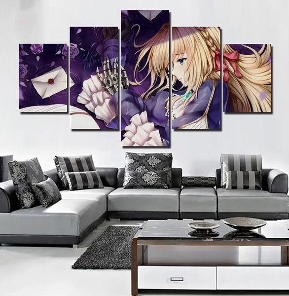 Violet Evergarden Wall Art Canvas