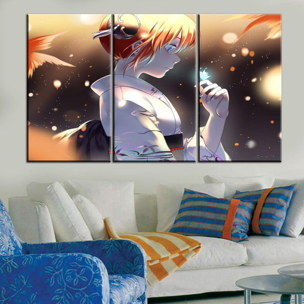 Gintama Kagura Wall Canvas 2