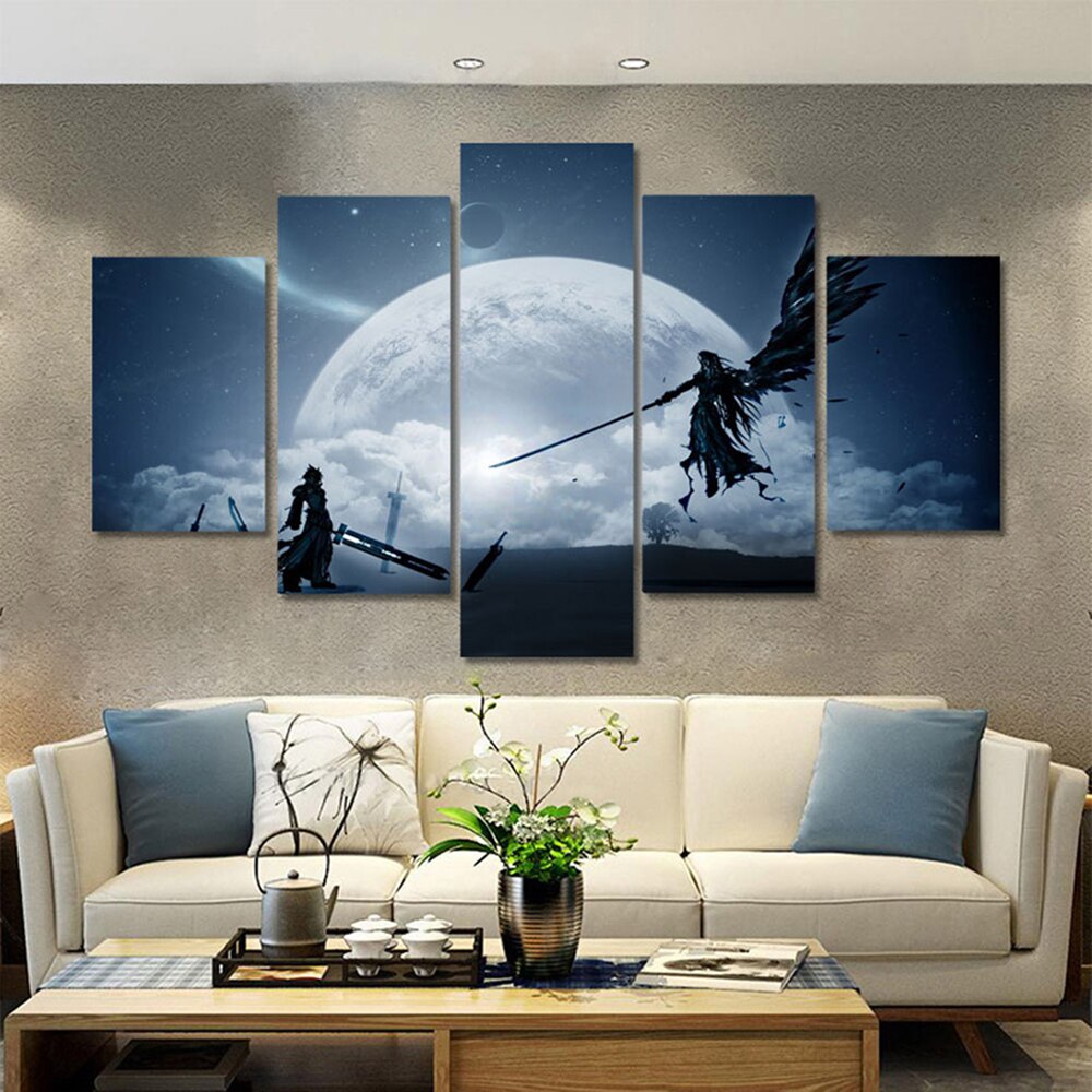 Berserk Moon Shadow Wall Canvas