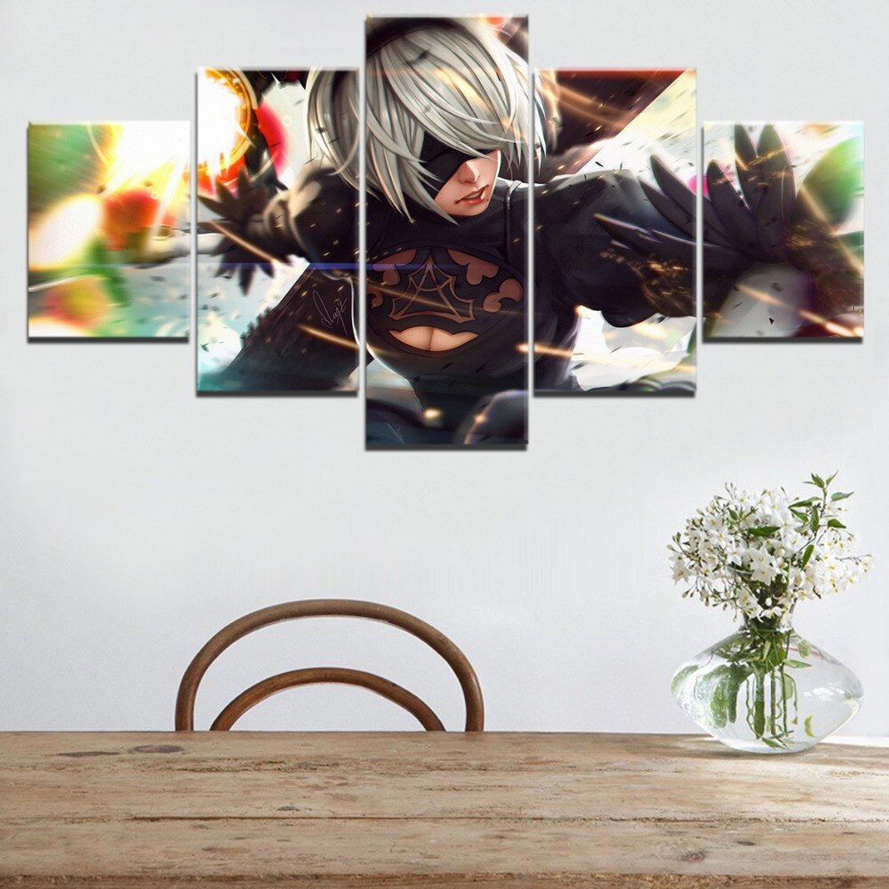 NieR Automata 2B Wall Art Canvas 3
