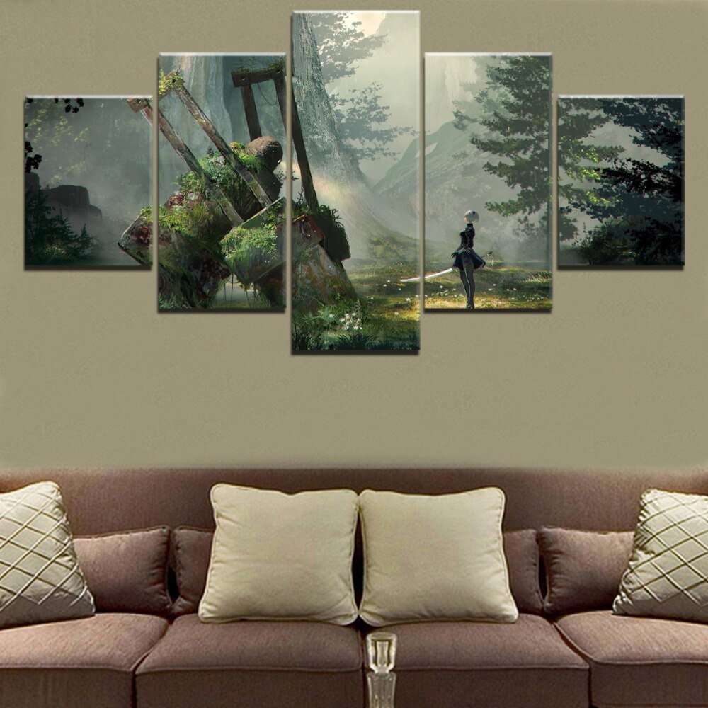 NieR Automata Wall Canvas