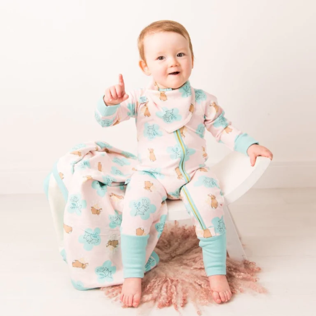 Peter Rabbit Pretty Garden Romper - Pink Door Gifts product image