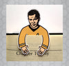 Star Trek Captain Kirk die cut bookmark