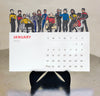 Die Cut Star Trek Desk Calendar