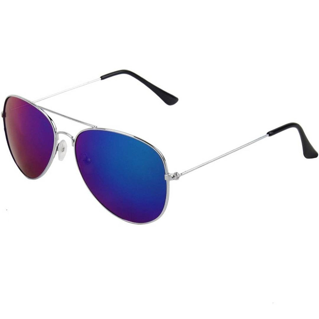 MEN BLUE AVIATOR SUNGLASSES