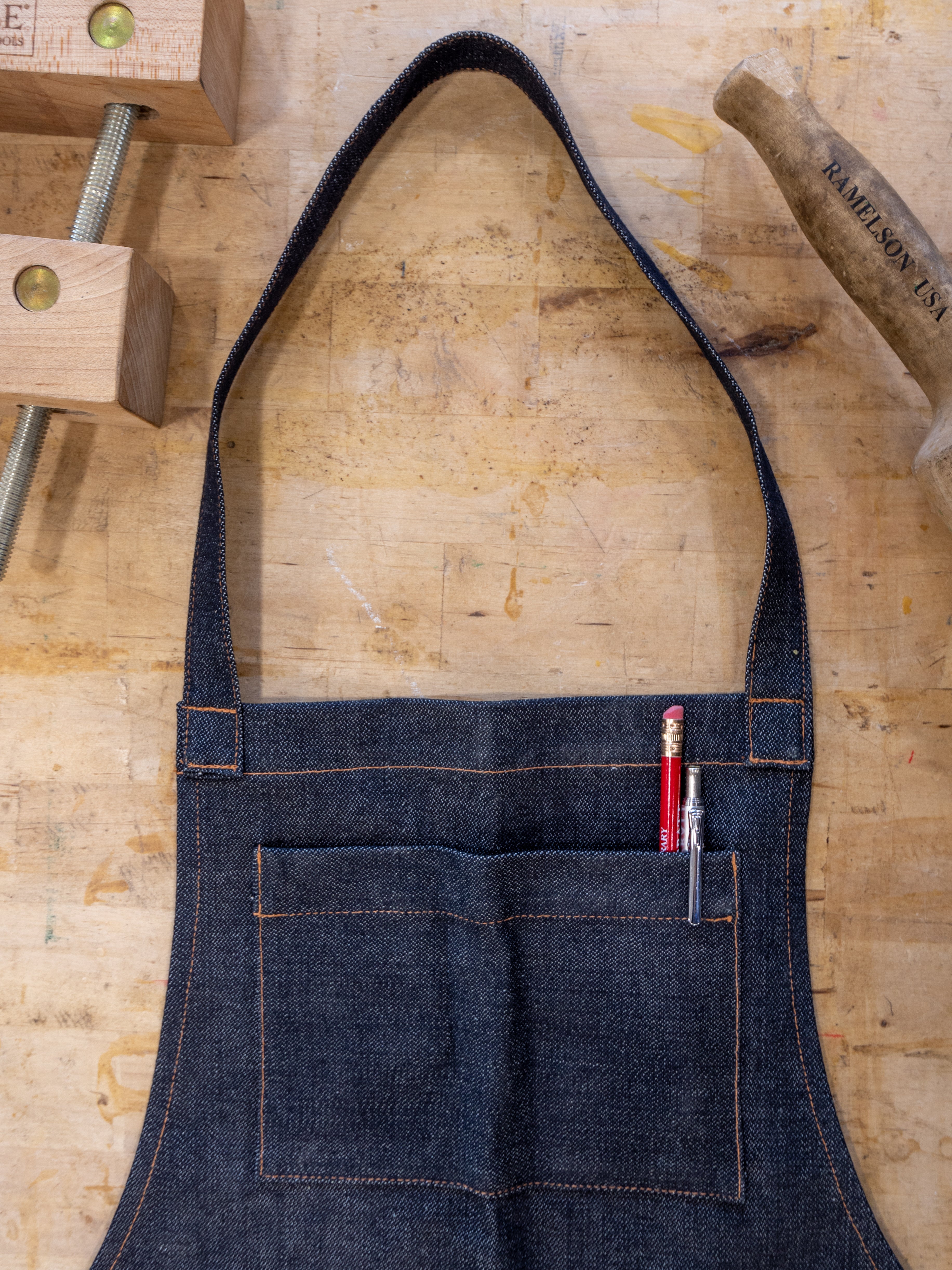 Denim Work Apron Restaurant Apron Studio Apron Shop Apron Gardener Apr –  LISABAG