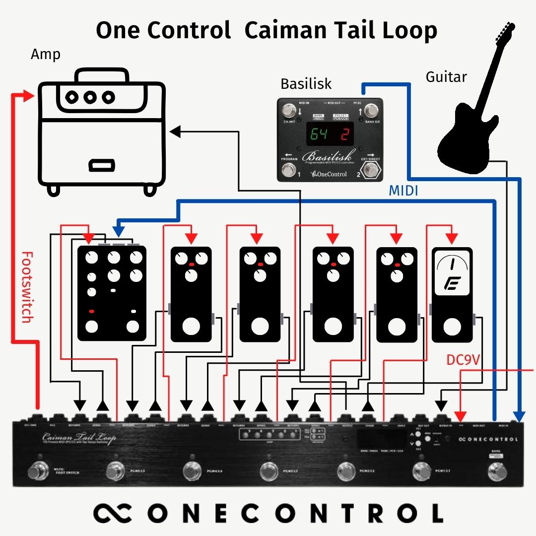 One Control Caiman Tail Loop(スイッチャー)-