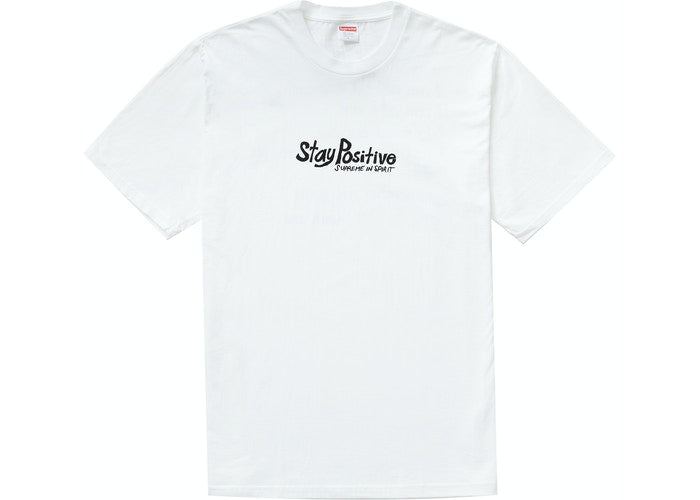 supreme crest tee white