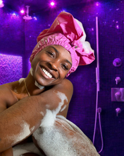 Load image into Gallery viewer, Knotless Kay Extra XL Shower Cap
