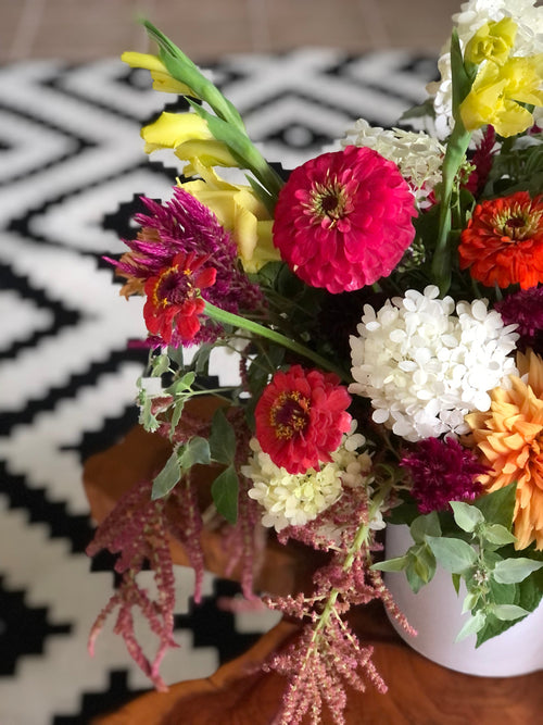 Mini Pumpkin Flower Arrangements