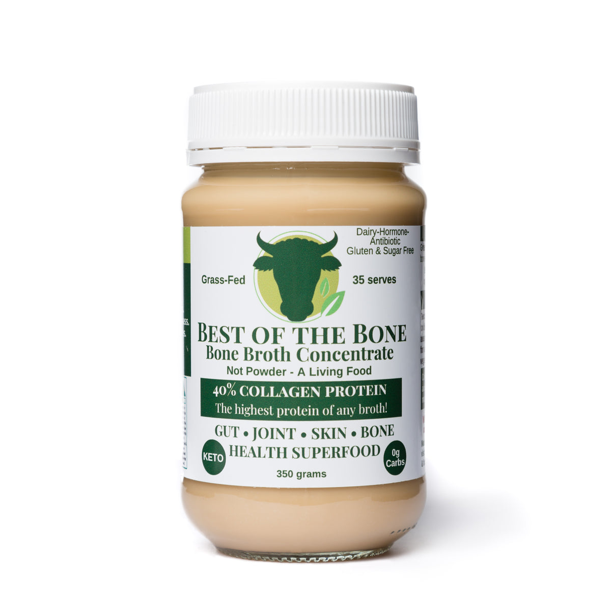 Best of the Bone Grass-Fed Broth Concentrate Liquid 390g