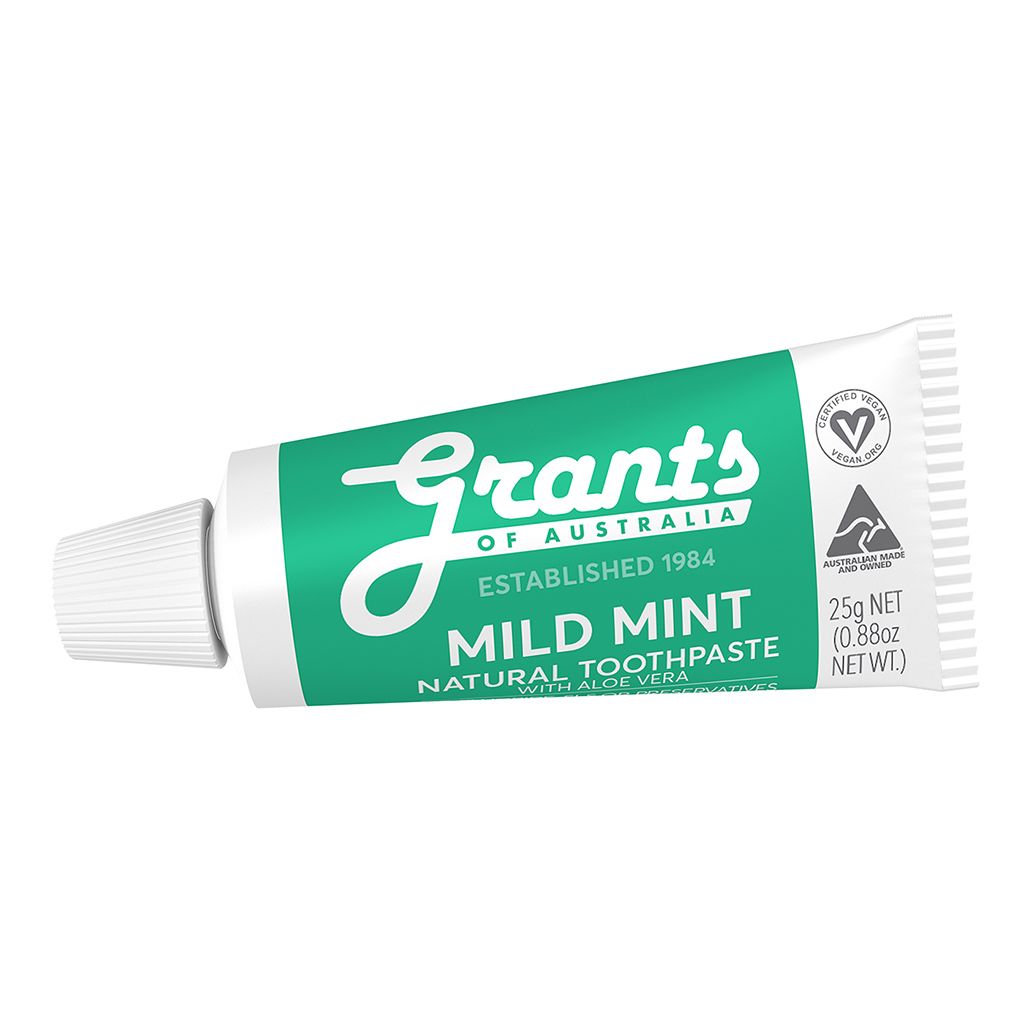 grants mild mint toothpaste