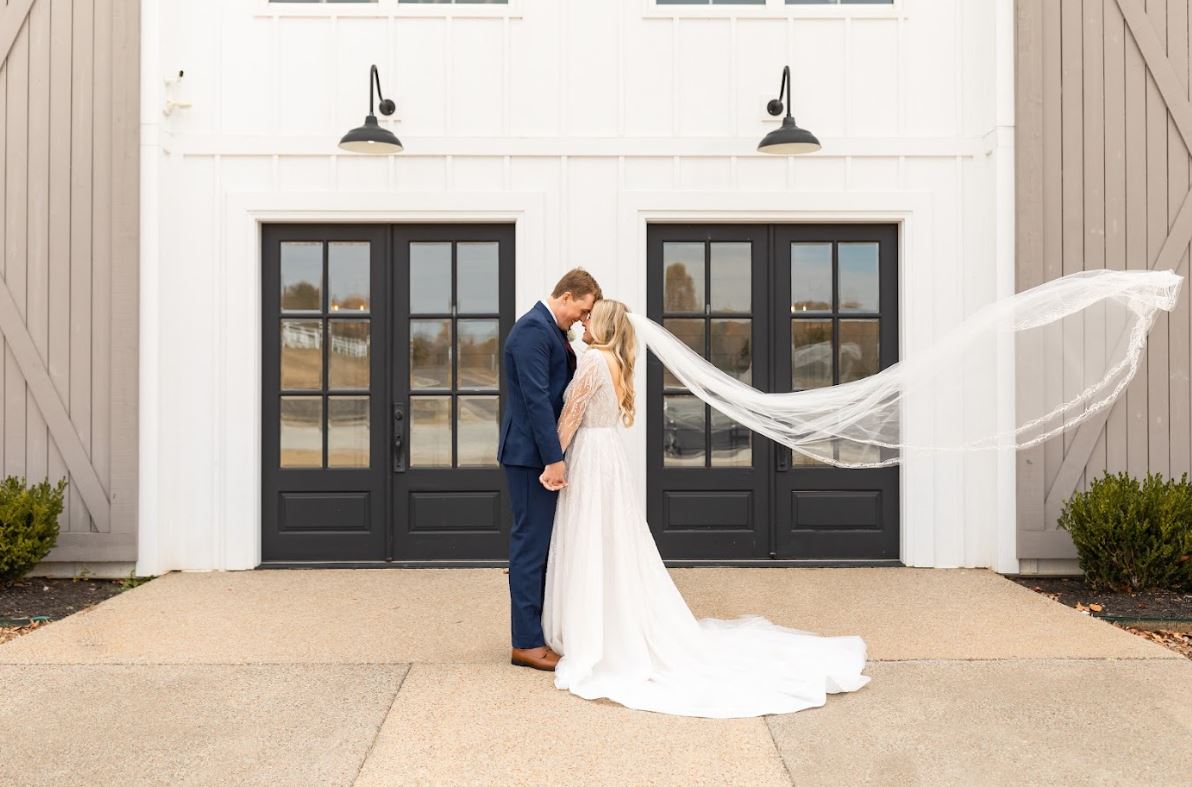 Enaura bridal long cathedral wedding veil