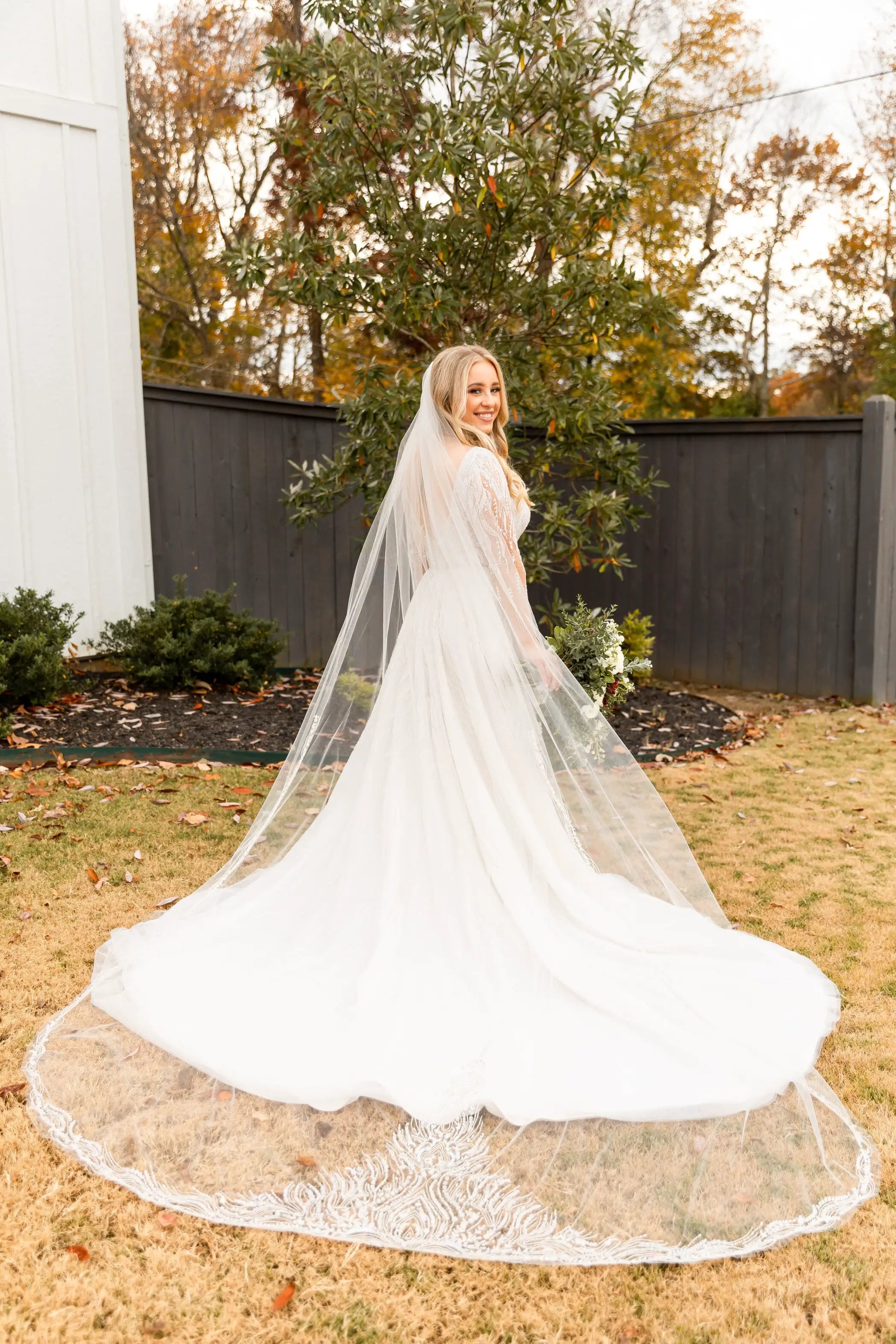 Enaura bridal beaded wedding dress